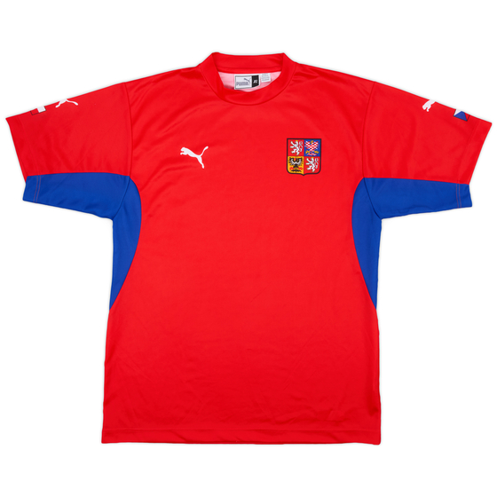 2002-04 Czech Republic Basic Home Shirt - 9/10 - (XL)
