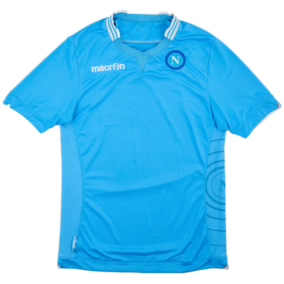 2013-14 Napoli Home Shirt - 7/10 - (XL)