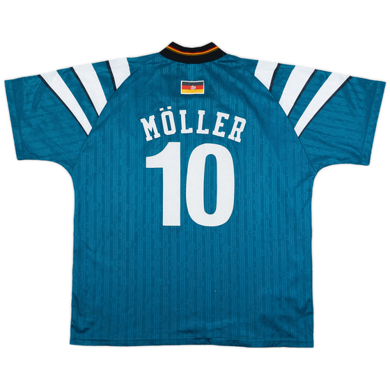 1996-98 Germany Away Shirt Moller #10 - 7/10 - (XXL)