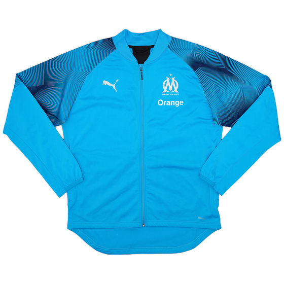 2018-19 Olympique Marseille Puma Track Jacket - 9/10 - (L)