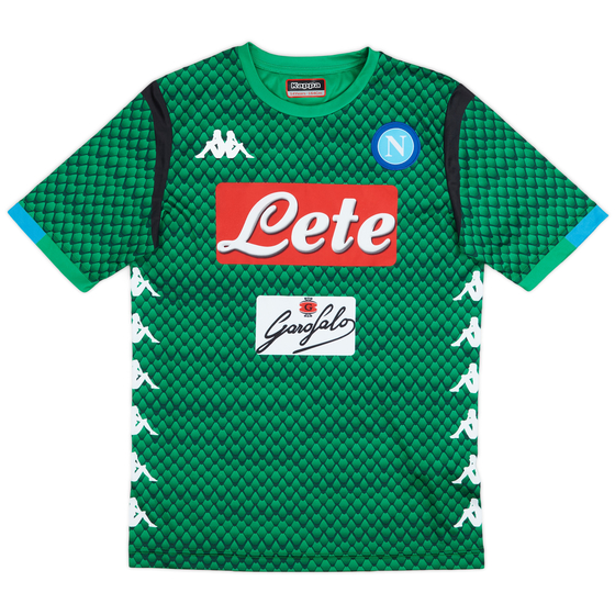 2018-19 Napoli Basic GK Shirt - 9/10 - (XL.Boys)