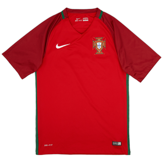 2016-18 Portugal Home Shirt - 9/10 - (S)