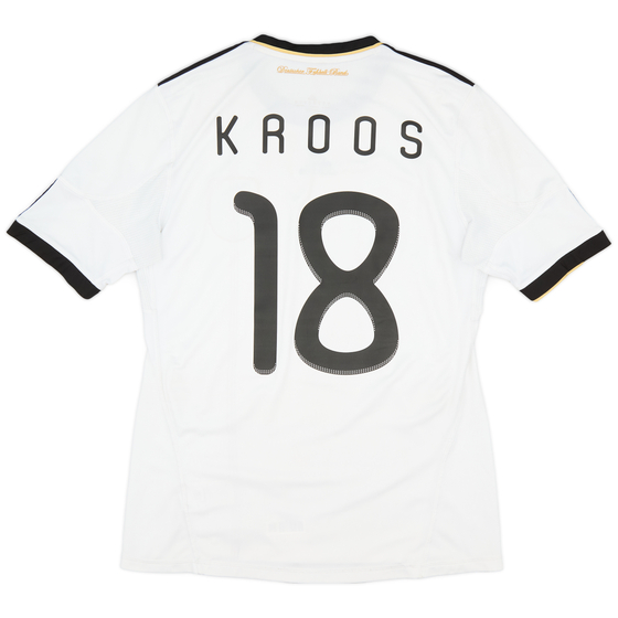2010-11 Germany Home Shirt Kroos #18 - 5/10 - (M)
