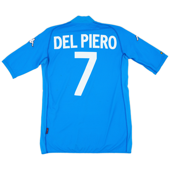2002 Italy Home Shirt Del Piero #7 - 6/10 - (M)
