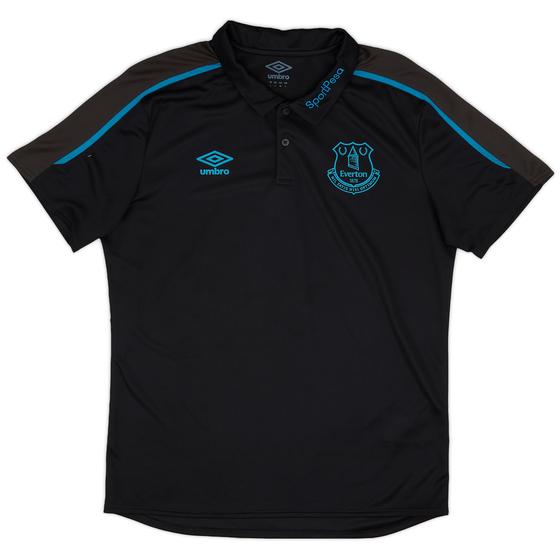 2019-20 Everton Umbro Polo T-Shirt - 7/10