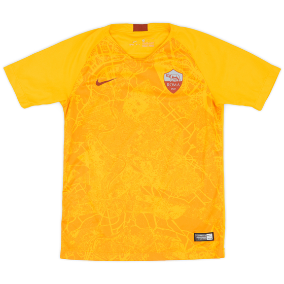 2018-19 Roma Third Shirt - 8/10 - (M.Boys)