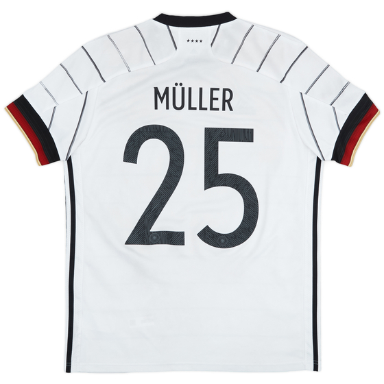 2020-21 Germany Home Shirt Muller #25 - 3/10 - (L)