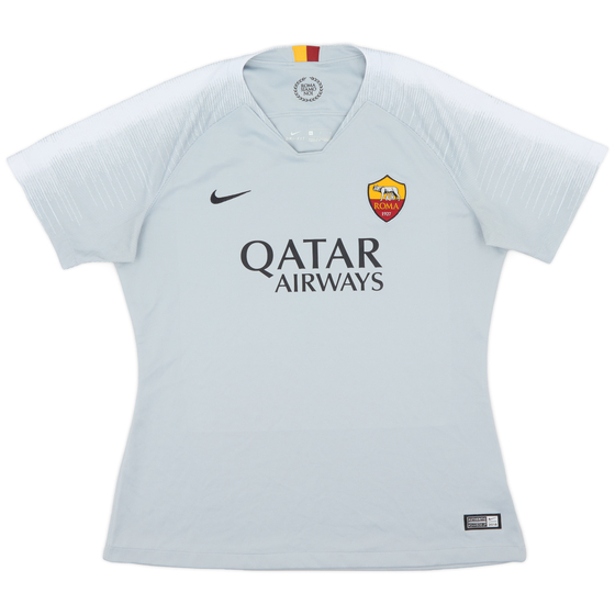 2018-19 Roma Away Shirt - 9/10 - (Women's L)