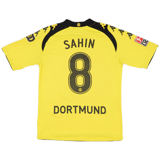 2009-10 Borussia Dortmund Home Shirt Sahin #8 - 7/10 - (L)