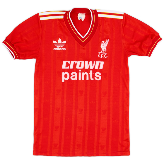 1985-87 Liverpool Home Shirt - 9/10 - (Y)