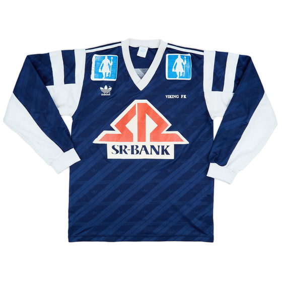 1993-94 Viking FK Home L/S Shirt - 8/10 - (L)