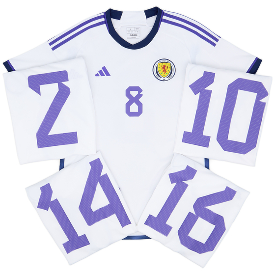 2022-23 Scotland Away Shirt # - 7/10