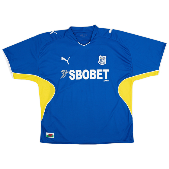 2009-10 Cardiff Home Shirt - 8/10 - (XL)