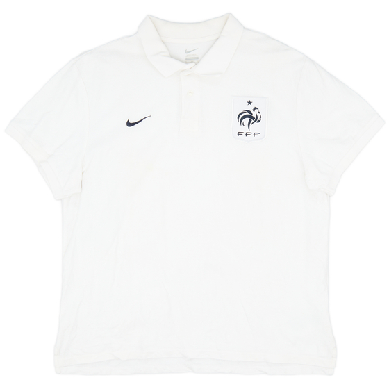 2012-13 France Nike Polo Shirt - 9/10 - (XL)