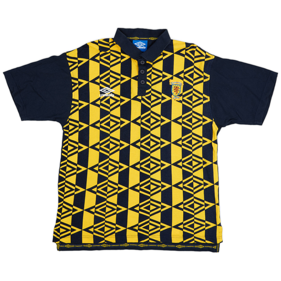 1994-95 Scotland Umbro Polo Shirt - 10/10 - (L)