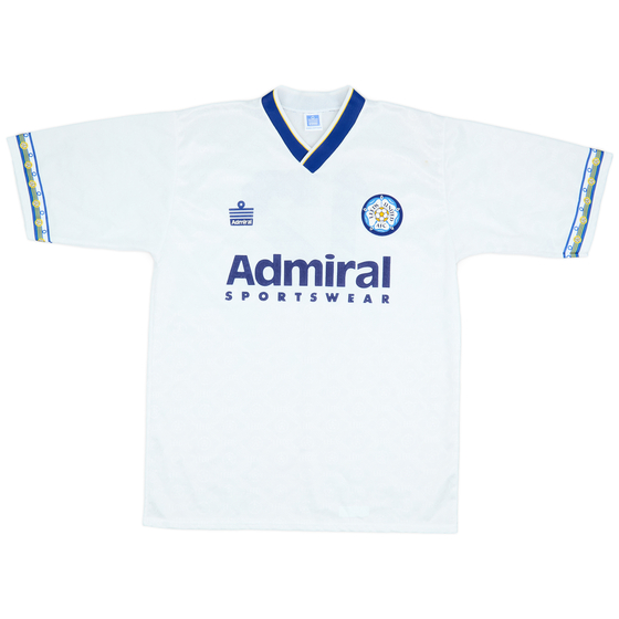 1992-93 Leeds United Home Shirt #12 - 9/10 - (L)