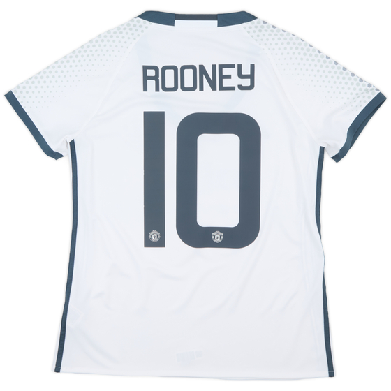 2016-17 Manchester United Third Shirt Rooney #10 - 9/10 - (Women's L)