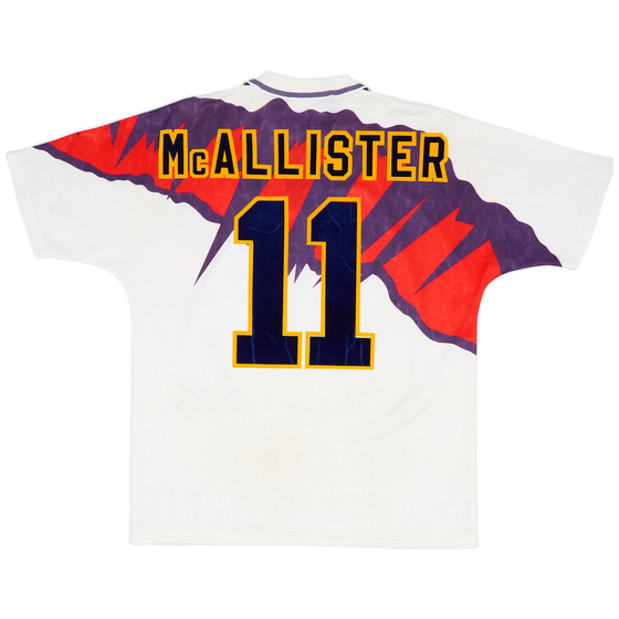 1991-93 Scotland Away Shirt McAllister #11 - 8/10 - (L)