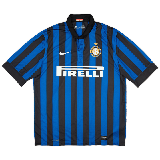 2011-12 Inter Milan Home Shirt - 9/10 - (XL)