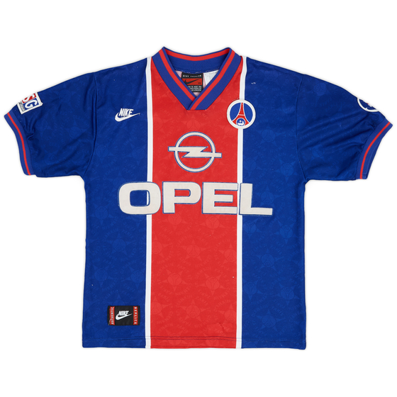 1995-96 Paris Saint-Germain Home Shirt - 6/10 - (XS)