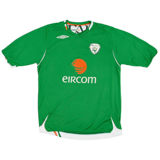 2006-08 Ireland Home Shirt - 8/10 - (L)