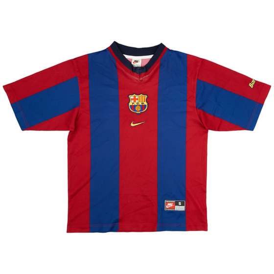 1998-00 Barcelona Basic Home Shirt - 5/10 - (S)