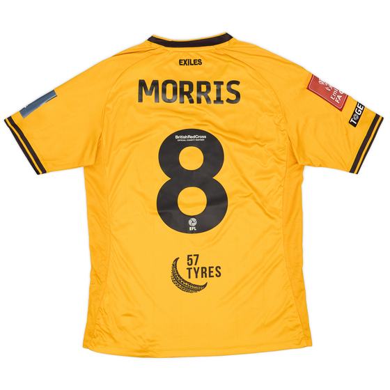 2023-24 Newport County FA Cup Match Issue Home Shirt Morris #8