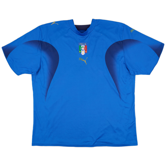 2006 Italy Basic Home Shirt - 6/10 - (XXL)