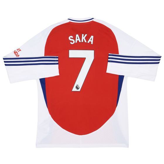 2024-25 Arsenal Home L/S Shirt Saka #7
