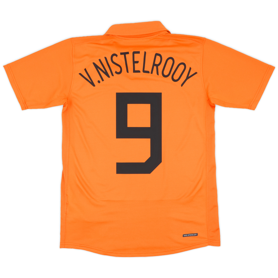 2006-08 Netherlands Home Shirt V.Nistelrooy #9 - 8/10 - (XL.Boys)