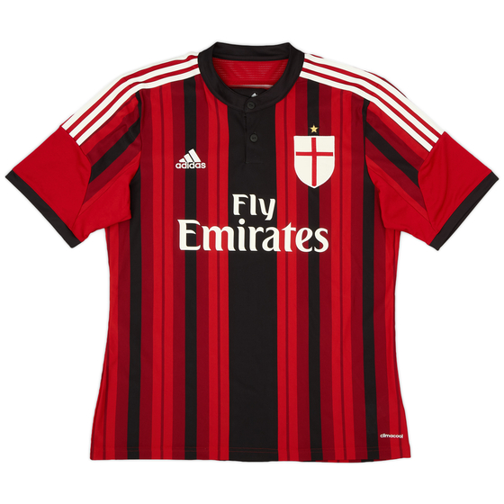 2014-15 AC Milan Home Shirt - 7/10 - (L)