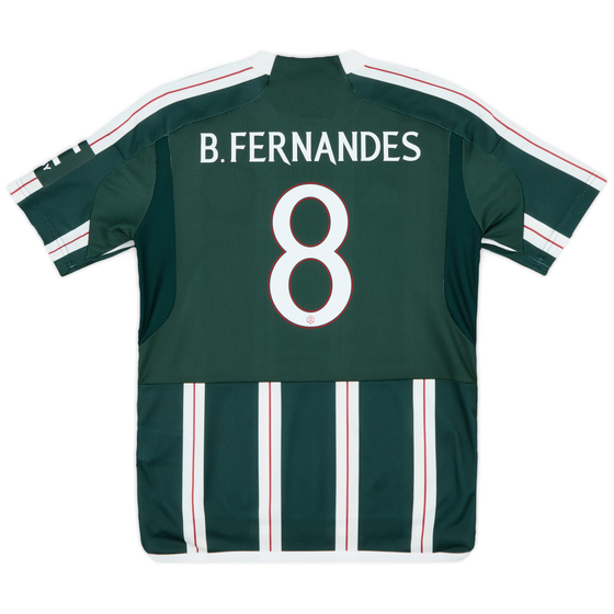 2023-24 Manchester United Away Shirt B.Fernandes #8 (KIDS)
