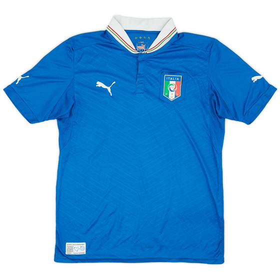 2012-13 Italy Home Shirt - 8/10 - (L)