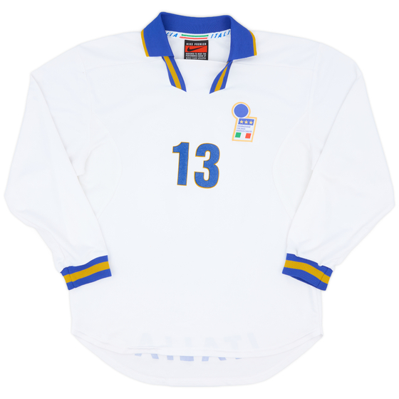 1994-96 Italy Player Issue Away L/S Shirt #13 - 8/10 - (L)