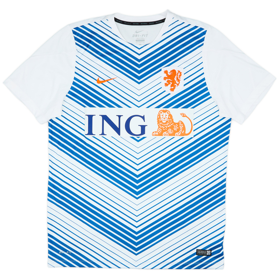 2014-15 Netherlands Nike Training Shirt - 10/10 - (XL)