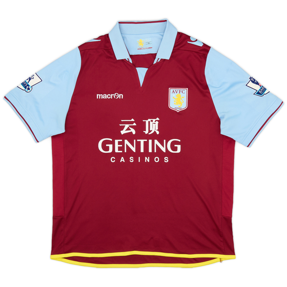 2012-13 Aston Villa Home Shirt - 9/10 - (Women's L)