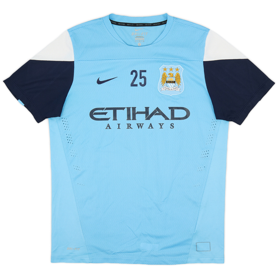 2013-14 Manchester City Player Issue Nike Training Shirt #25 - 9/10 - (L)