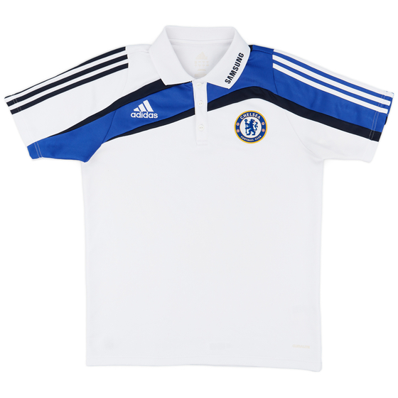2009-10 Chelsea adidas Polo Shirt - 8/10 - (S)