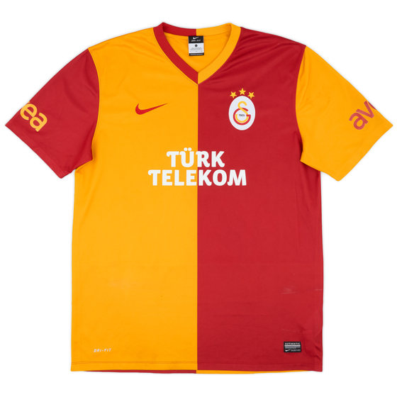 2012-13 Galatasaray Basic Home Shirt - 7/10 - (L)