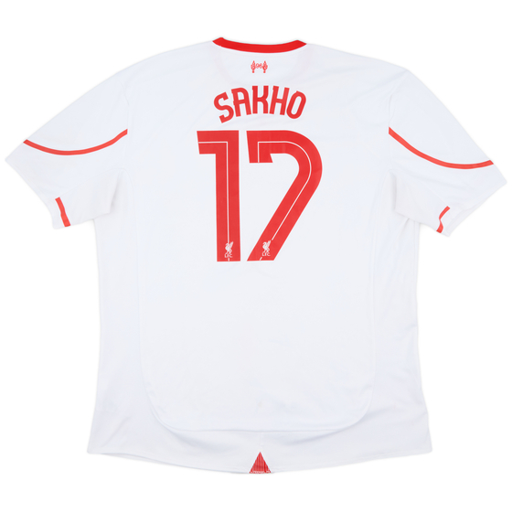 2015-16 Liverpool Away Shirt Sakho #17 - 8/10 - (3XL)