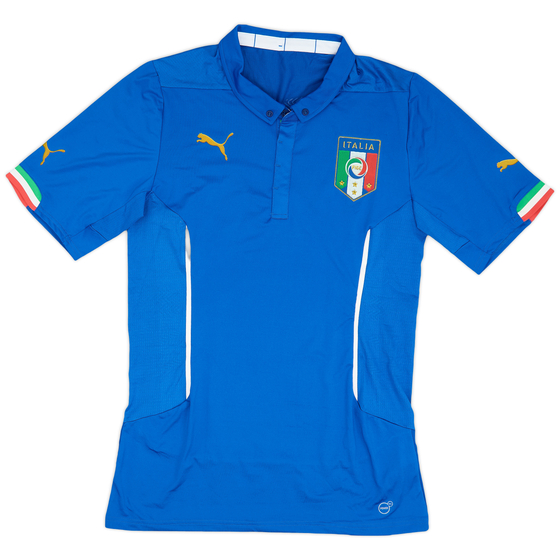 2014-15 Italy Authentic Home Shirt - 9/10 - (XXL)