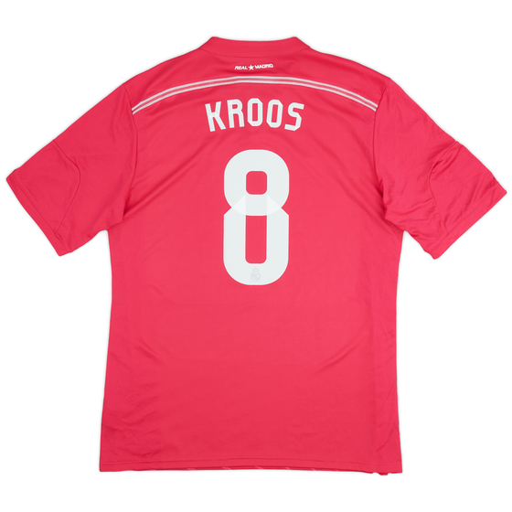 2014-15 Real Madrid Away Shirt Kroos #8 - 9/10 - (XL)