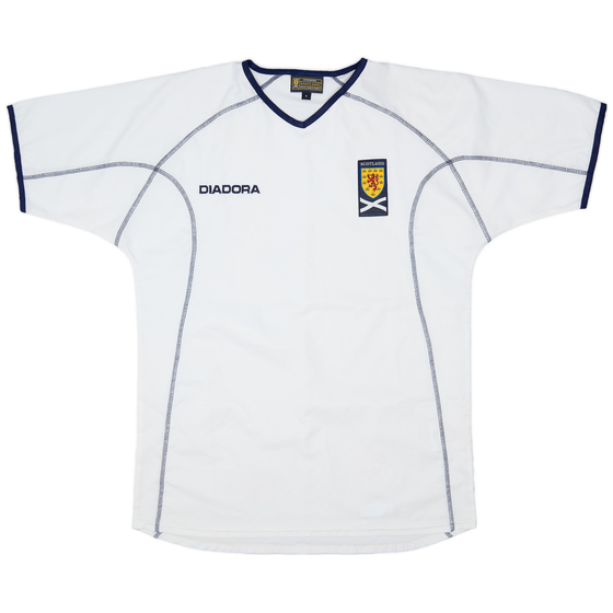 2003-05 Scotland Diadora Training Shirt - 9/10 - (M)