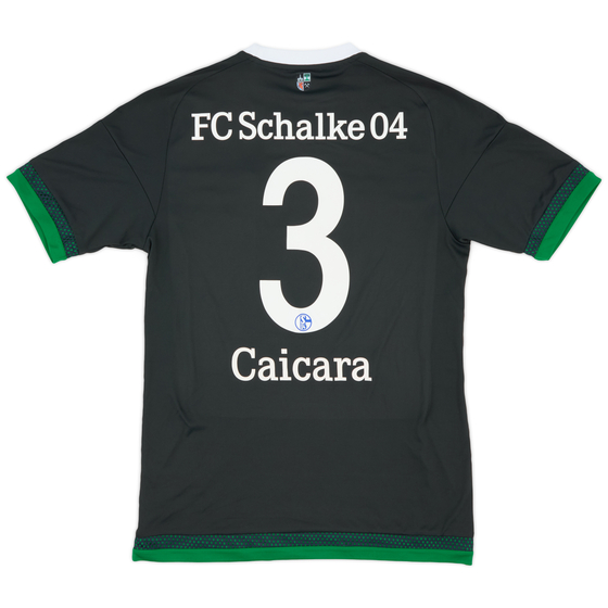 2015-17 Schalke Third Shirt Caicara #3 - 8/10 - (S)
