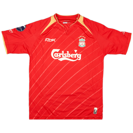 2005-06 Liverpool CL Home Shirt - 7/10 - (M)