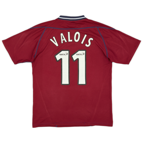 2002-04 Hearts Home Shirt Valois #11 - 5/10 - (S)