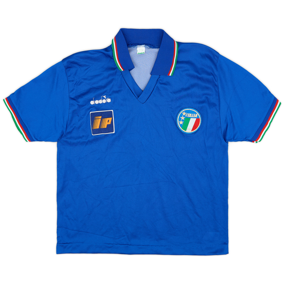 1986-91 Italy Home Shirt - 5/10 - (L.Boys)