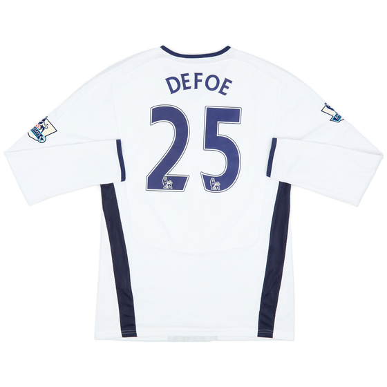 2008-09 Tottenham Home L/S Shirt Defoe #25 - 8/10 - (L)