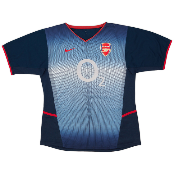 2002-04 Arsenal Away Shirt - 8/10 - (L.Boys)