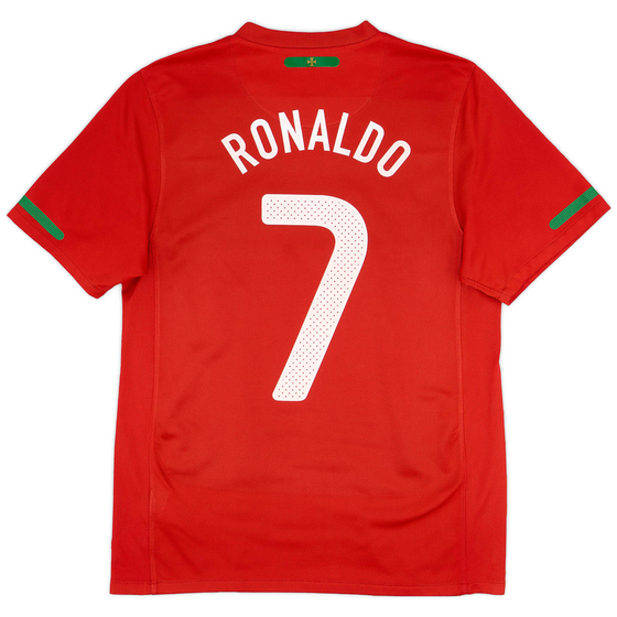2010-11 Portugal Home Shirt Ronaldo #7 - 7/10 - (S)
